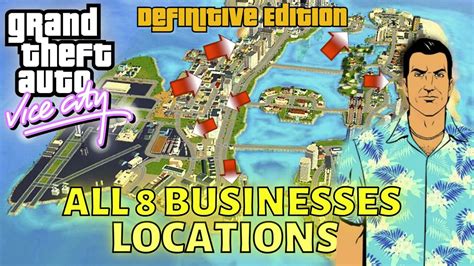 gta vice city businesses map